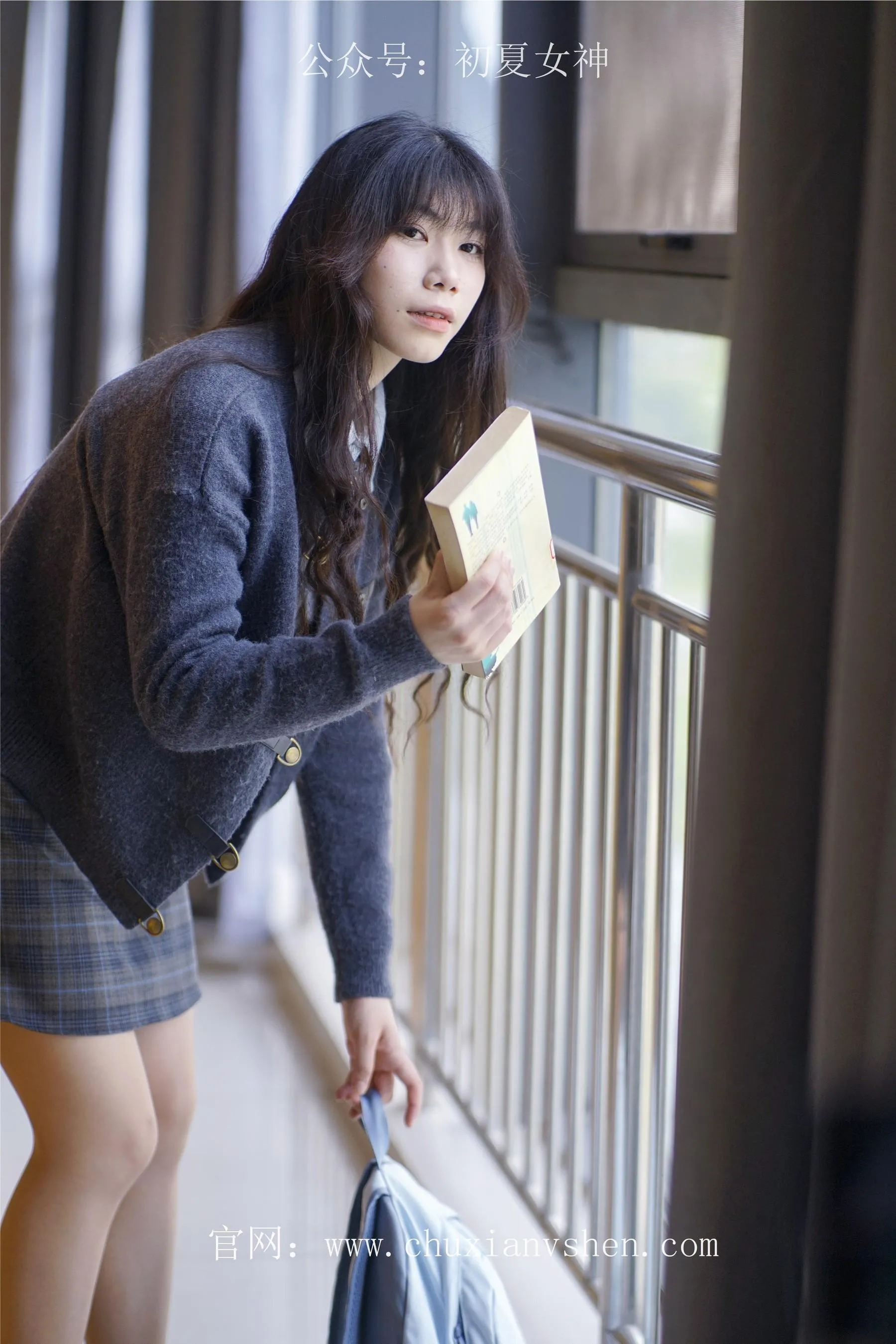 初夏女神 NO.068 欢欢 新晋学妹-校园游览 [158P]插图6